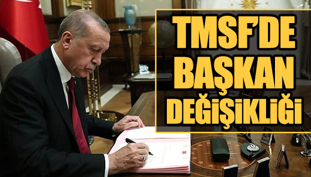 TMSF Başkanı değişti