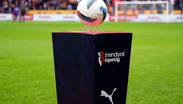 Trendyol Süper Lig'de 23. hafta programı belli oldu