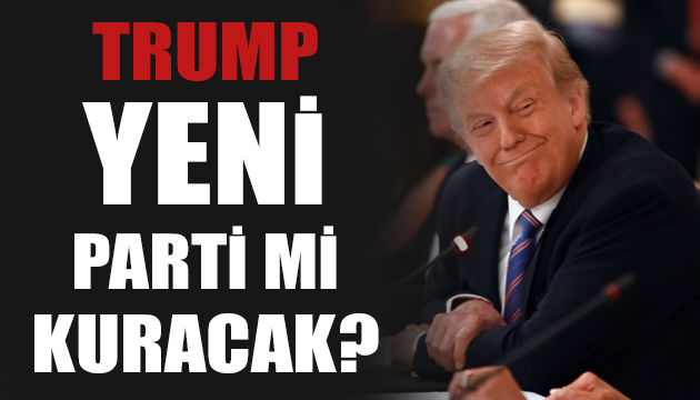 Donald Trump yeni parti mi kuracak?