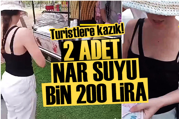 Antalya da nar suyu dolandırıcılığı: Turistler polisi aradı