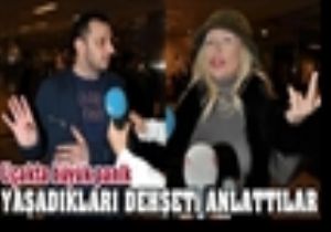 Sayan:Uçakta Yaşadıkları Paniği Anlattı