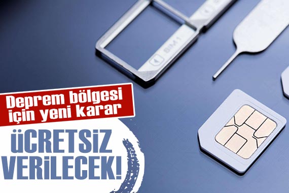 Deprem bölgesi için yeni karar: Ücret istenmeyecek!