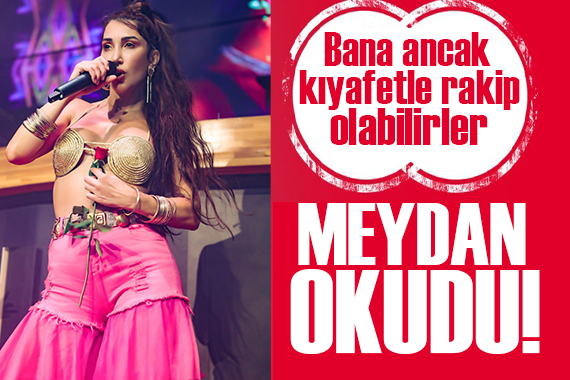 Hande Yener meslektaşlarına meydan okudu!