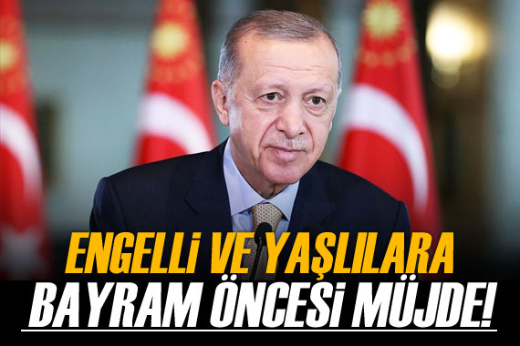 Cumhurbaşkanı Erdoğan dan bayram öncesi maaş müjdesi!